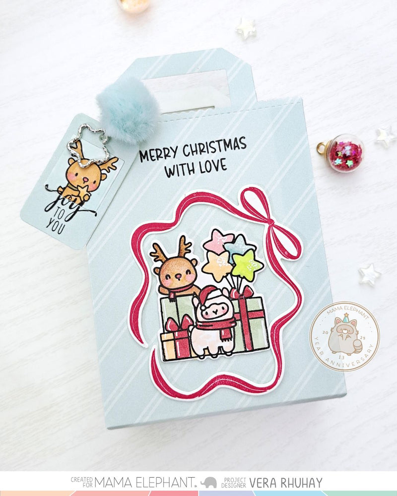 Mama Elephant - Docket Lil Flap Taggies - Creative Cuts