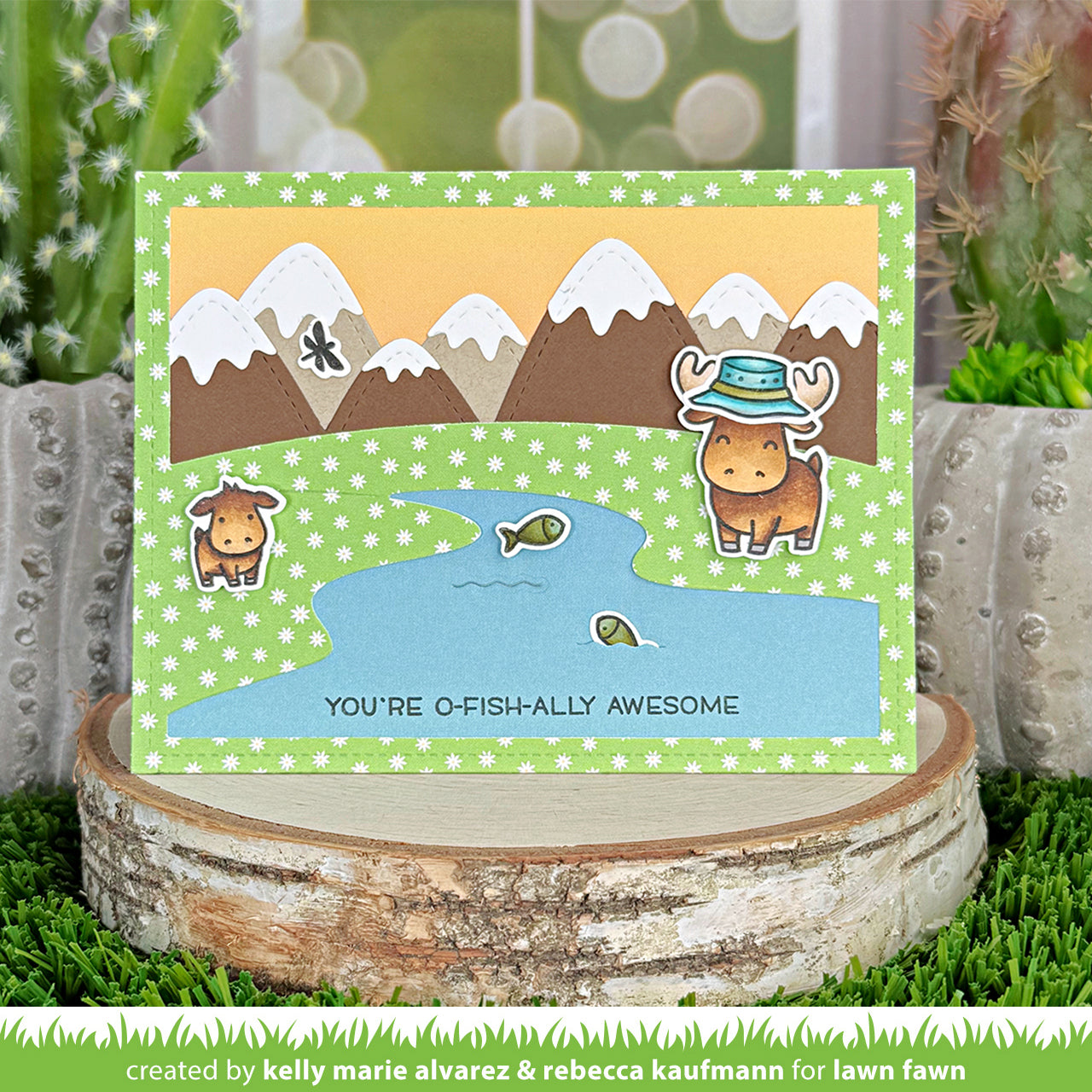 Lawn Fawn - Riverside Backdrop: Landscape