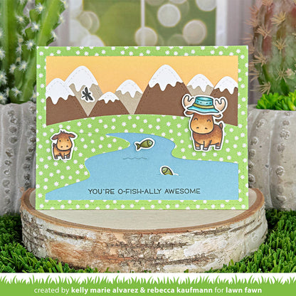 Lawn Fawn - Riverside Backdrop: Landscape