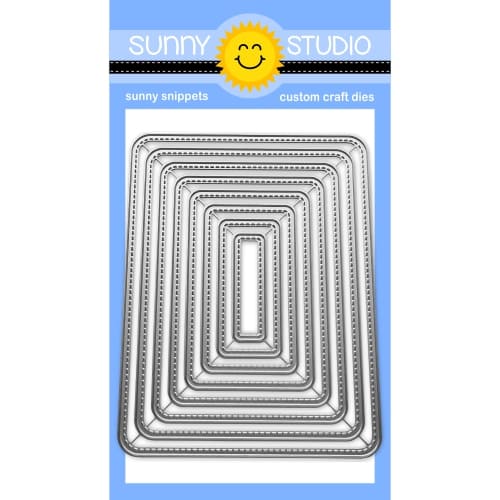 Sunny Studio - Rounded Rectangle Mat Dies