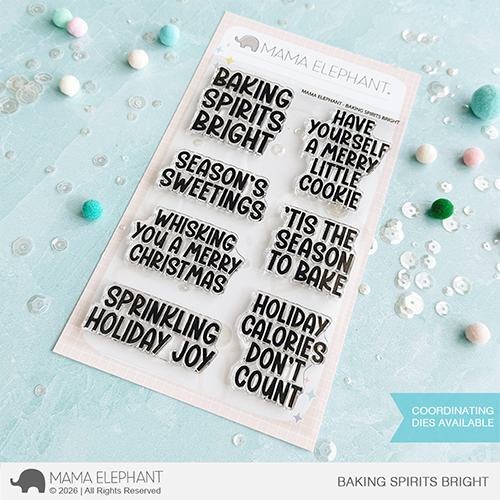 Mama Elephant - Baking Spirits Bright