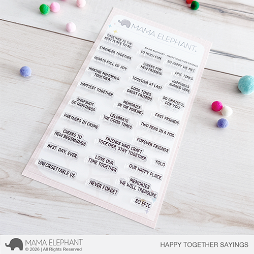 Mama Elephant - Happy Together Sayings