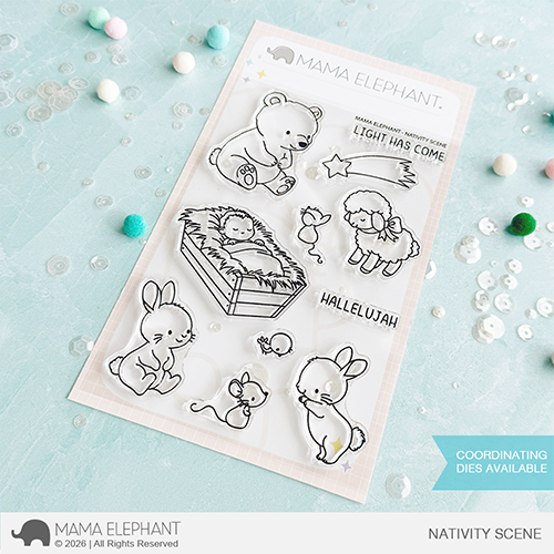 Mama Elephant - Nativity Scene