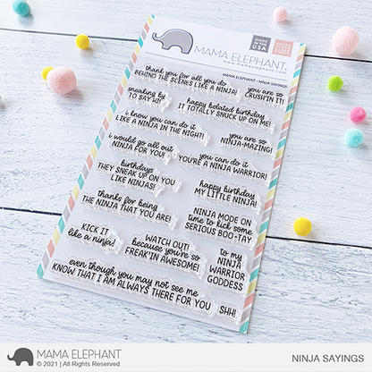 Mama Elephant - Ninja Sayings