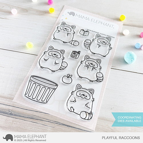 SET DEAL: Mama Elephant - Playful Raccoons