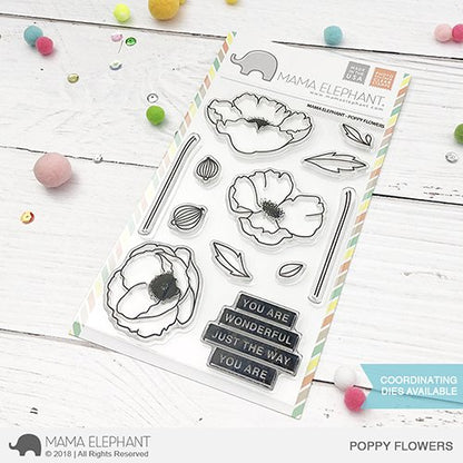 SET DEAL: Mama Elephant - Poppy Flowers