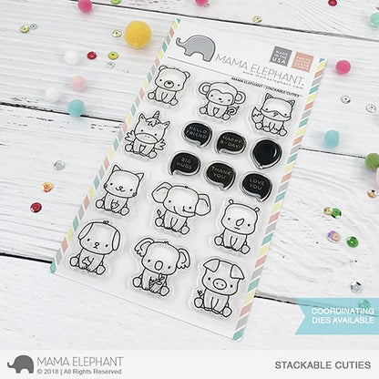 SET DEAL: Mama Elephant - Stackable Cuties