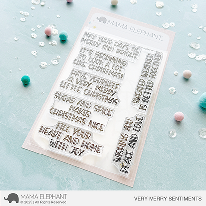 Mama Elephant - Very Merry Sentiments