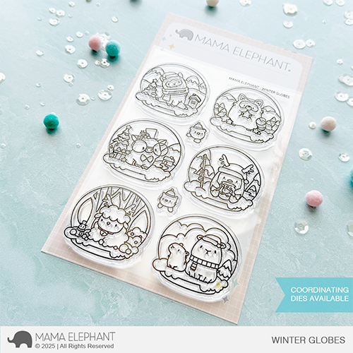 Mama Elephant - Winter Globes