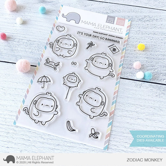 Mama Elephant - Zodiac Monkey