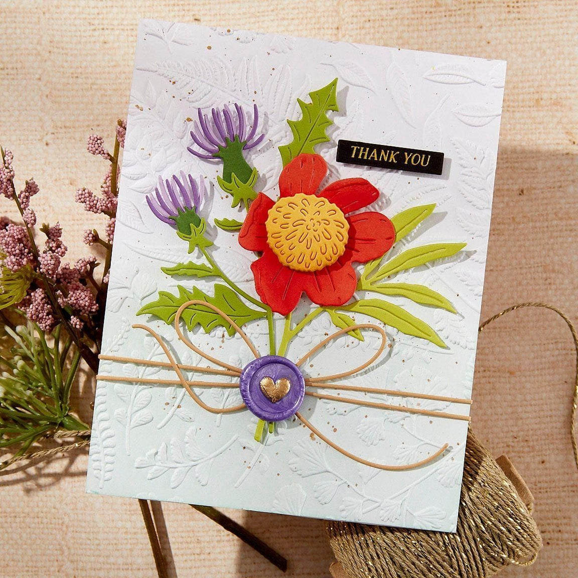 Spellbinders - Field Notes Wildflowers Etched Dies
