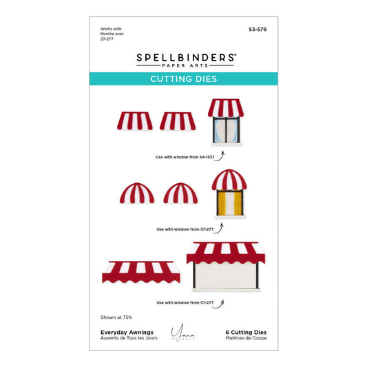 Spellbinders - Everyday Awnings Etched Dies