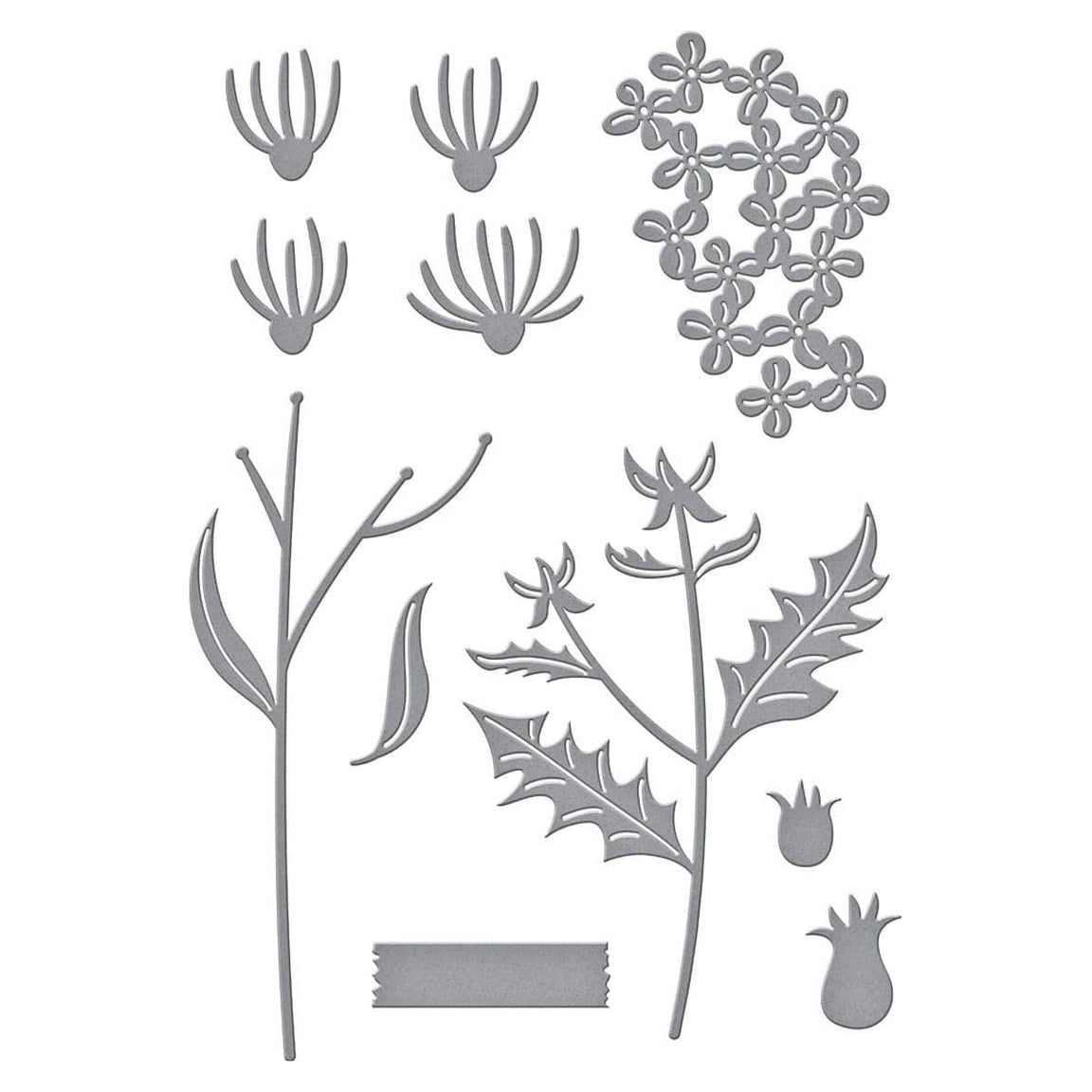 Spellbinders - Field Notes Wildflowers Etched Dies
