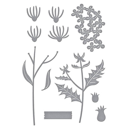 Spellbinders - Field Notes Wildflowers Etched Dies