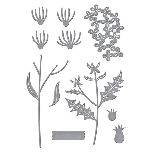 Spellbinders - Field Notes Wildflowers Etched Dies