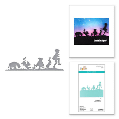 Spellbinders - Pooh & Friends Silhouette Etched Dies