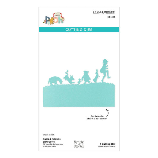 Spellbinders - Pooh & Friends Silhouette Etched Dies