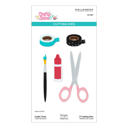 Spellbinders - Crafty Babe Crafty Tools Etched Dies