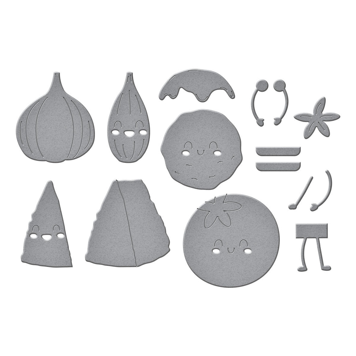 Spellbinders - Ingredients Buddies Etched Dies