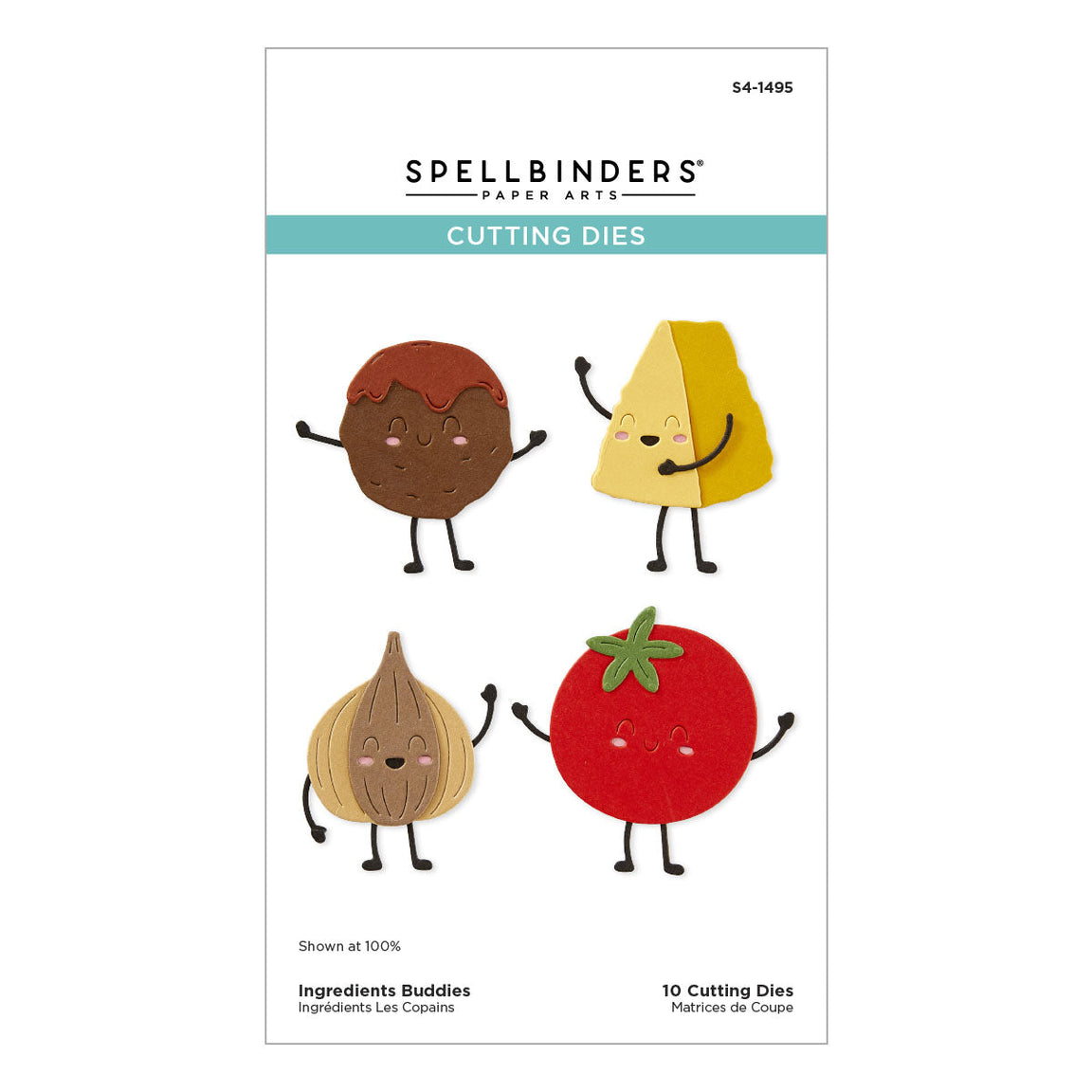 Spellbinders - Ingredients Buddies Etched Dies
