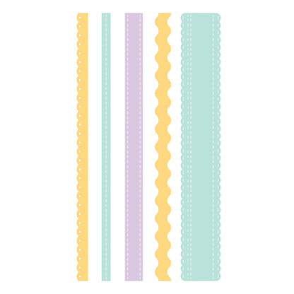 Spellbinders - Classic Pooh Baby Etched Dies Ribbon & Trim