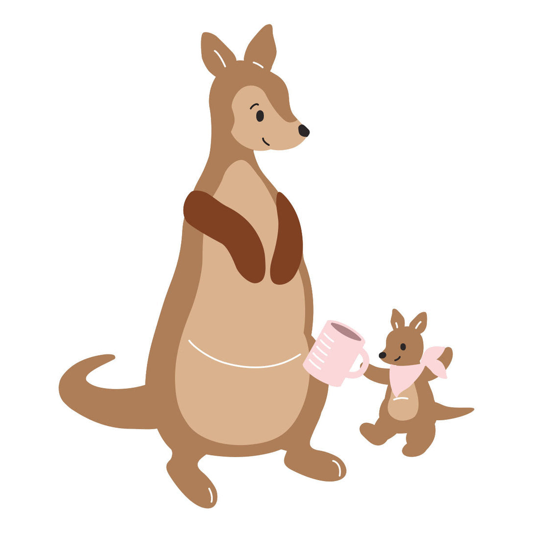 Spellbinders - Classic Pooh Baby Etched Dies Kanga & Roo Characters