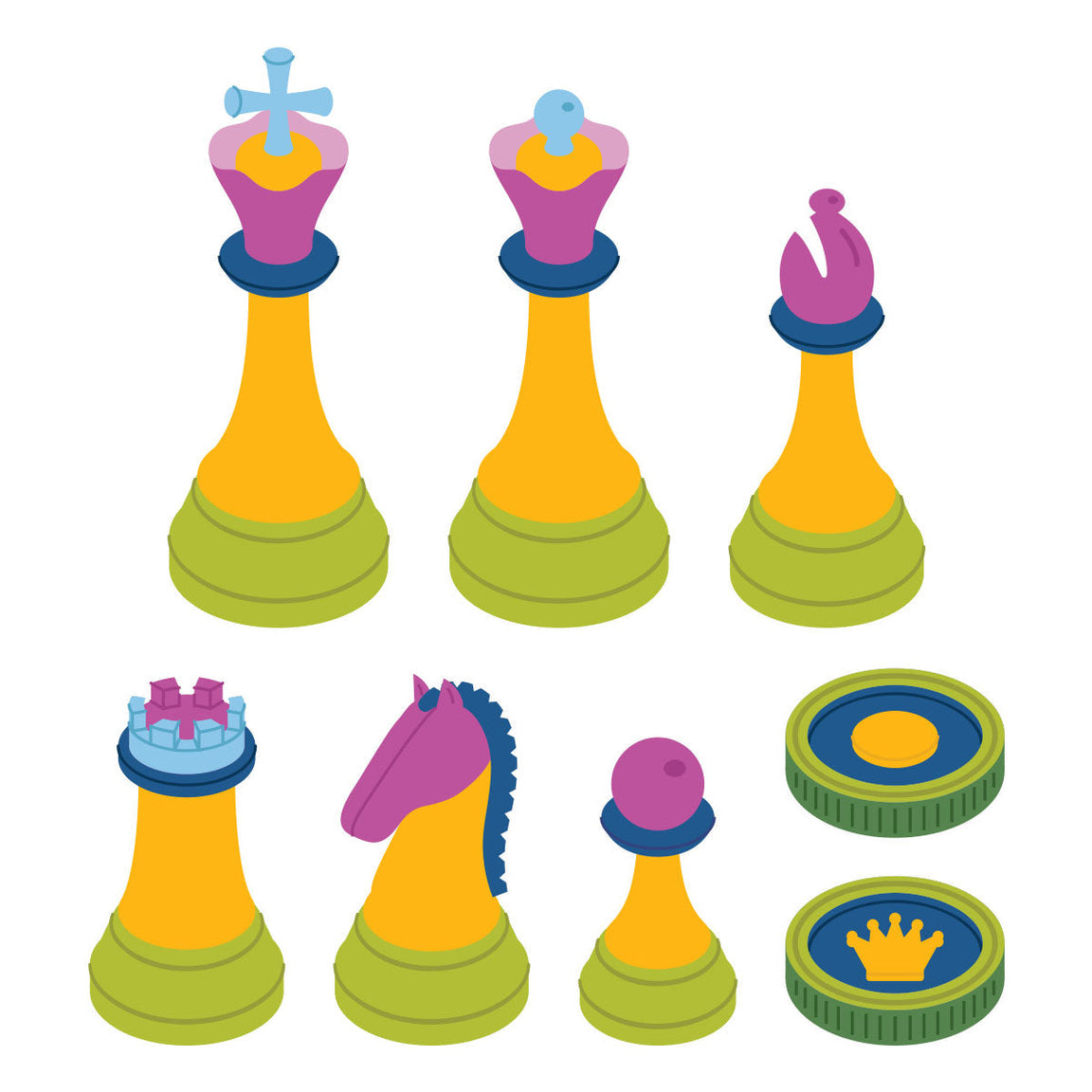 Spellbinders - Chess & Checkers Etched Dies