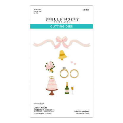 Spellbinders - Classic Mouse Wedding Die Bundle