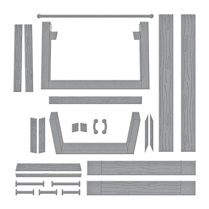 Spellbinders - Propagation Garden Frames Etched Dies