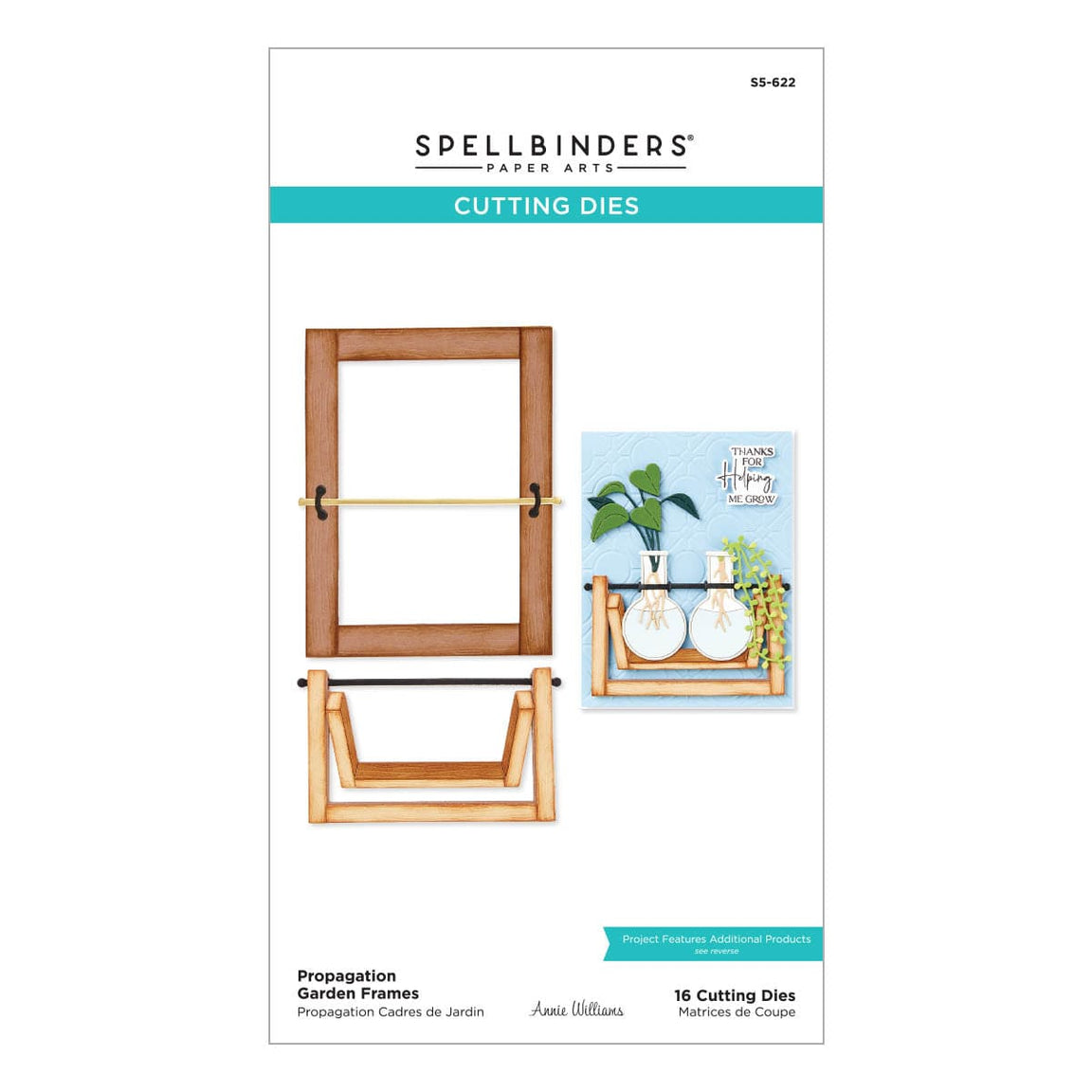 Spellbinders - Propagation Garden Frames Etched Dies