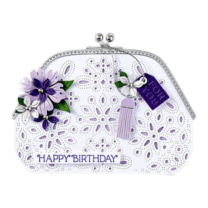 Spellbinders - Gorgeous You Makeup Bag Etched Dies