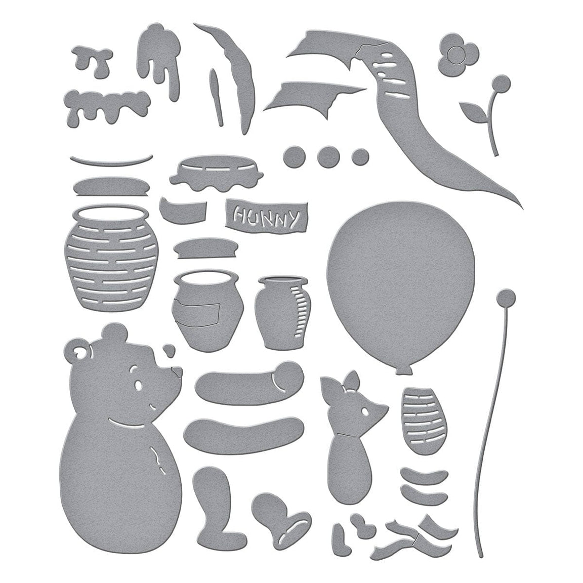 Spellbinders - Pooh & Piglet Etched Dies