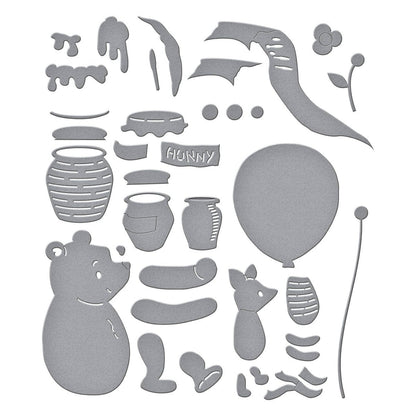 Spellbinders - Pooh & Piglet Etched Dies