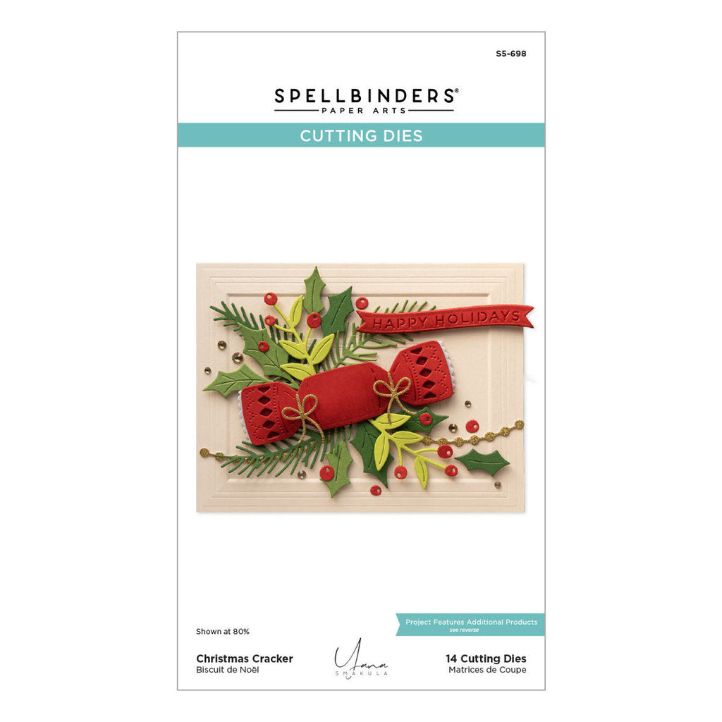 Spellbinders - City Holiday Etched Dies Christmas Cracker