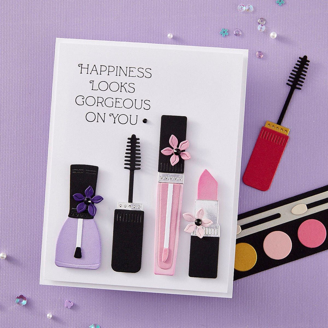 Spellbinders - Gorgeous You Makeup Etched Dies