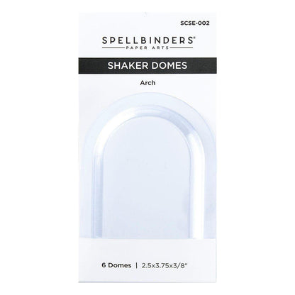 Spellbinders - Arch Shaker Domes (6pcs)