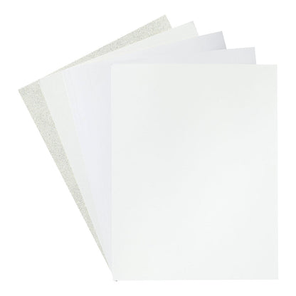 Spellbinders - Treasured Cardstock Antique White Assorted 8.5" x 11" (15 sheets)