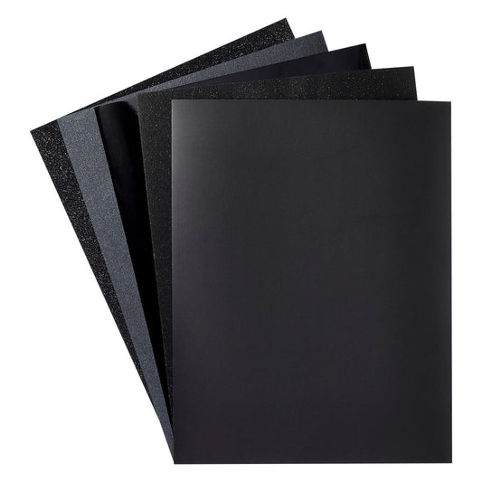 Spellbinders - Treasured Cardstock Onyx Assorted 8.5" x 11" (15 sheets)