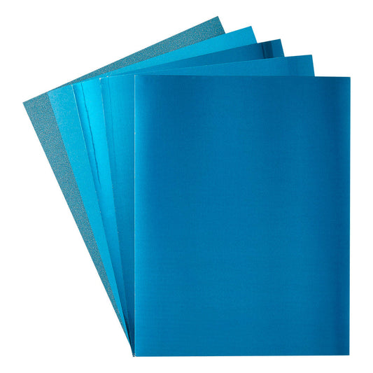 Spellbinders - Treasured Cardstock Aquamarine Assorted 8.5" x 11" (15 sheets)