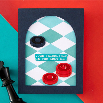 Spellbinders - Chess & Checkers Etched Dies