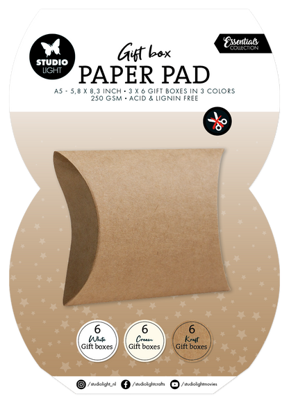 Studio Light - Pillow Box Paper Pad