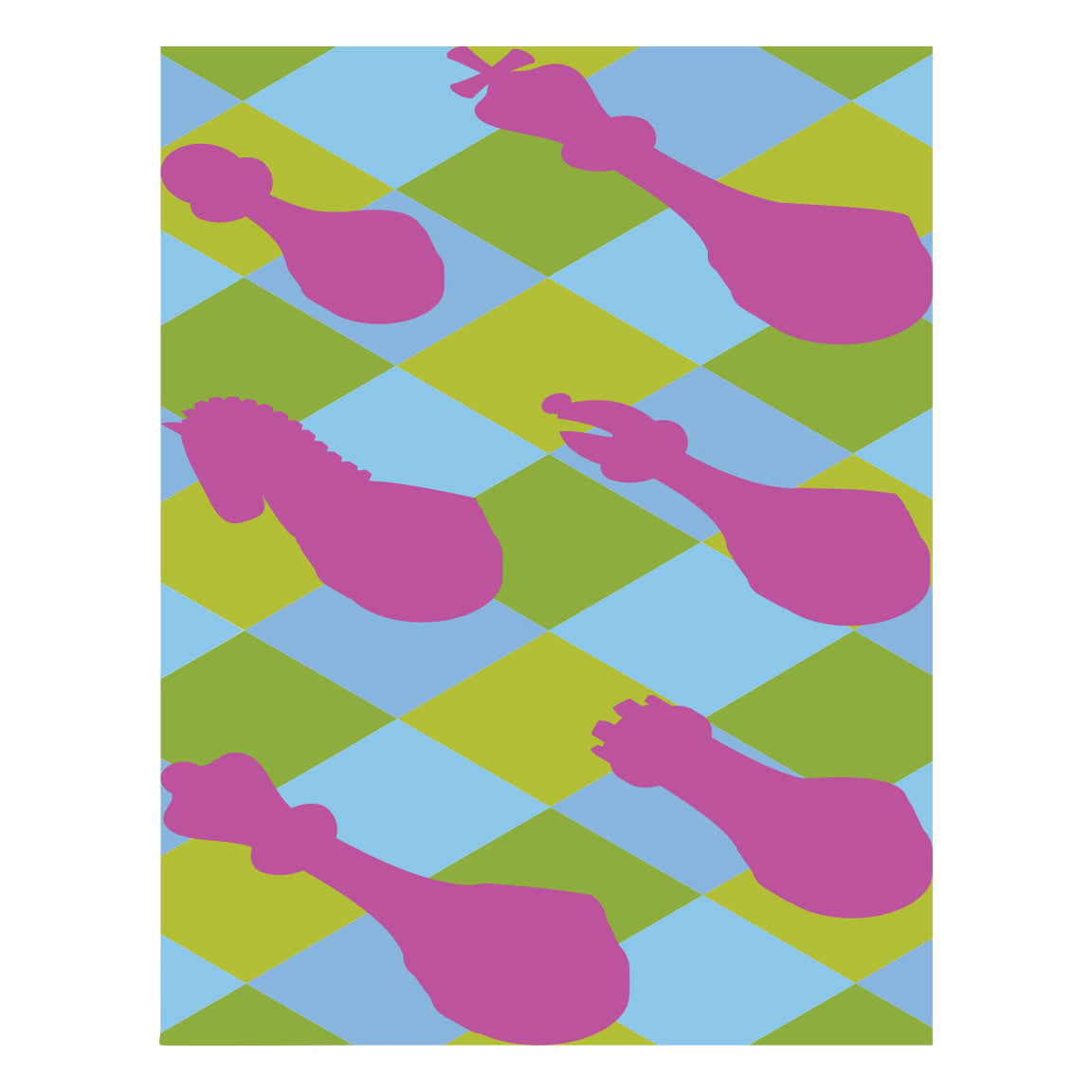 Spellbinders - Layered Harlequin Stencils (5pcs)