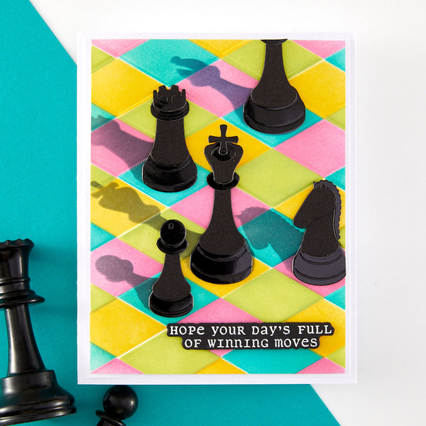 Spellbinders - Chess & Checkers Etched Dies
