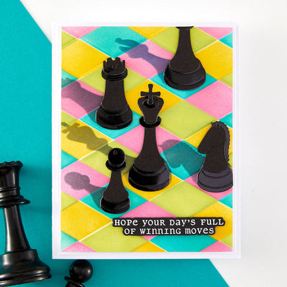 Spellbinders - Chess & Checkers Etched Dies