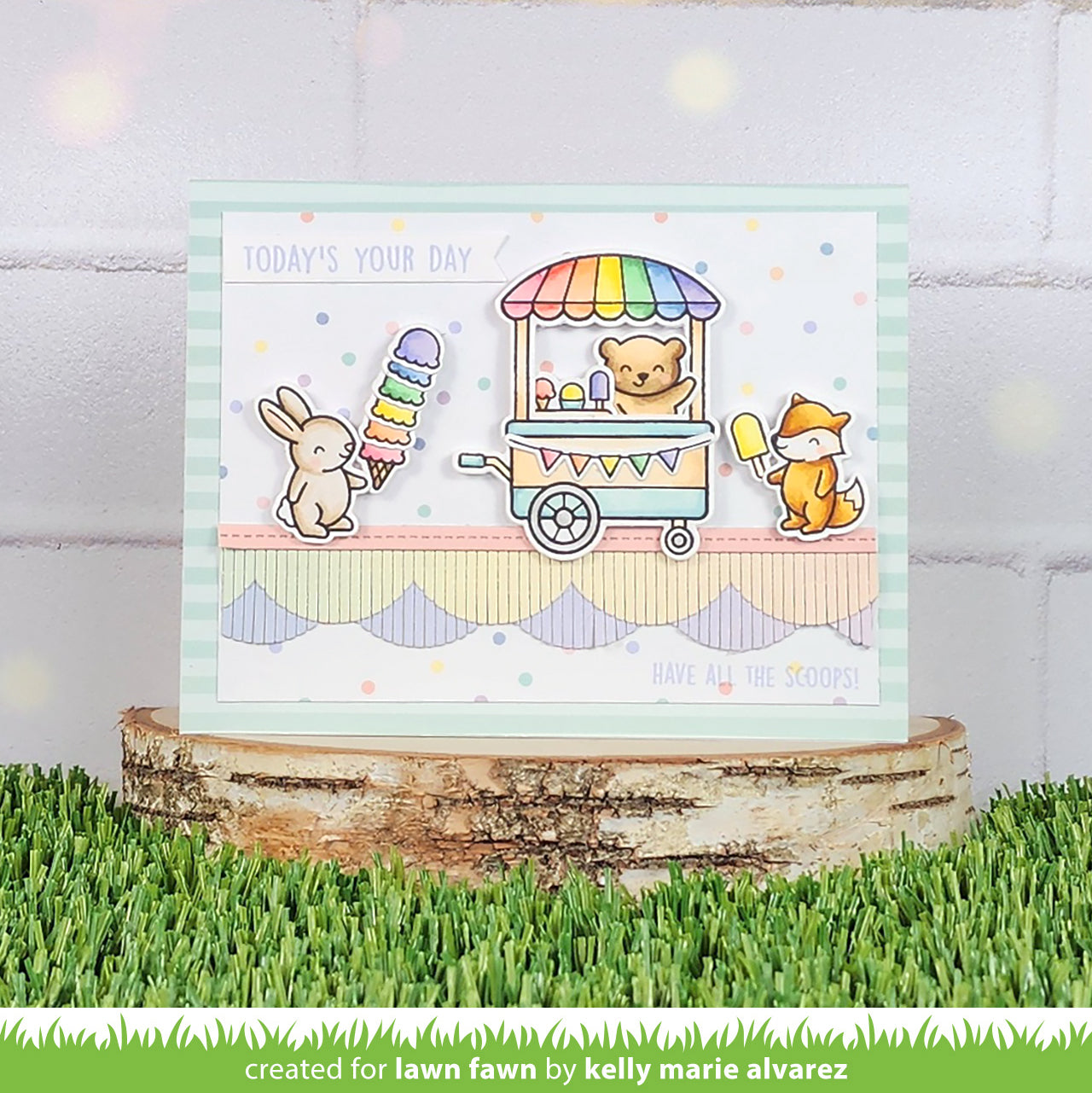 Lawn Fawn - Treat Cart Sentiment Add-On