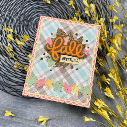 Lawn Fawn - Scripty Fall Outline Add-On