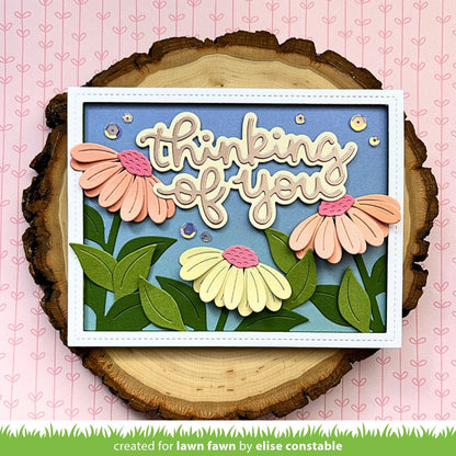 Lawn Fawn - Big Blossom Backdrop: Landscape