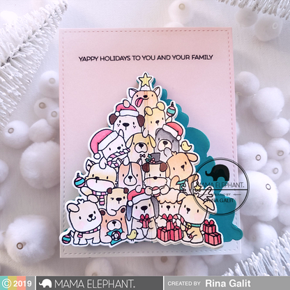 Mama Elephant - Oh Puppy Tree - Creative Cuts
