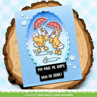 Lawn Fawn - Silly Goose, Rain Or Shine!