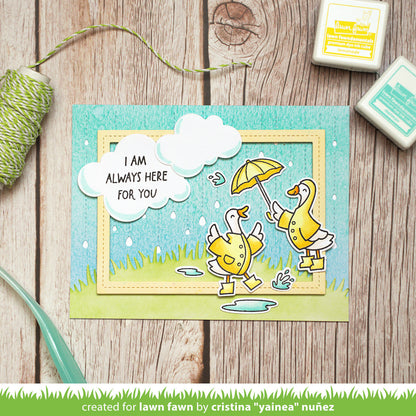 Lawn Fawn - Silly Goose, Rain Or Shine!